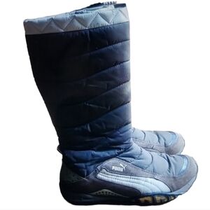 Vintage Puma moto flats gorpcore boxing boots 10